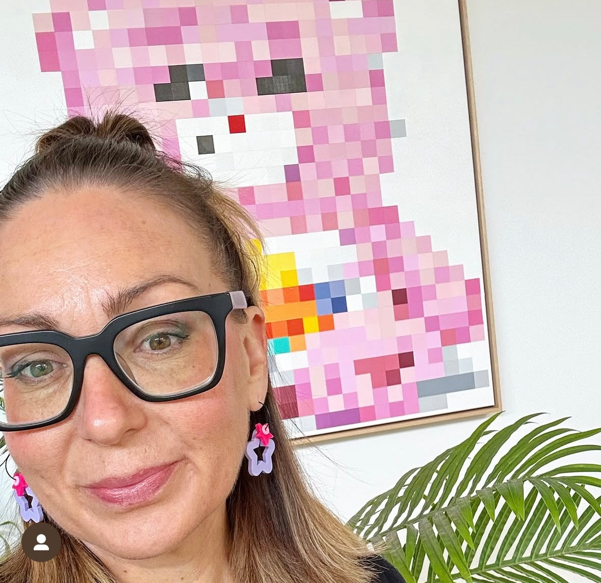 Starlight Earrings • Purple / Pink